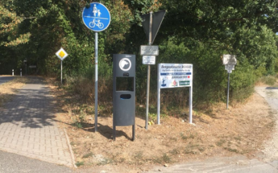 Hundekotbeutelspender stehen in Danndorf