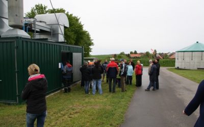 Besichtigung Biogasanlage Rickensdorf