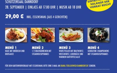 Ankündigung Oktoberfest 2019