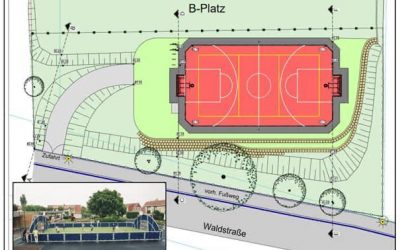 Fun-Court in Danndorf -Ein Platz für viele Sportarten-