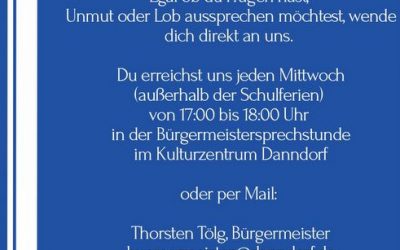 Fragen, Anregungen oder Kritik – Kontaktiere die WGD