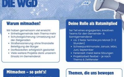 WGD-Aufruf zur Kommunalwahl 2026