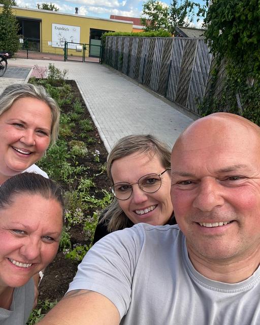 WGD-Begrünungsaktion Kita-Beet Rappelkiste in Danndorf