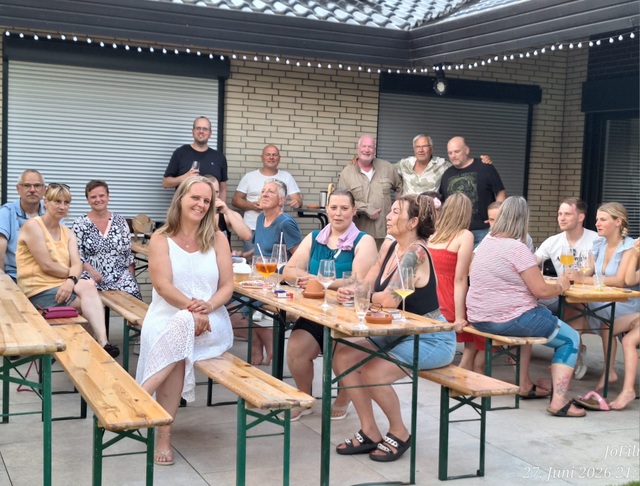 Dankes Helfer-Party bei Familie Thorsten Tölg