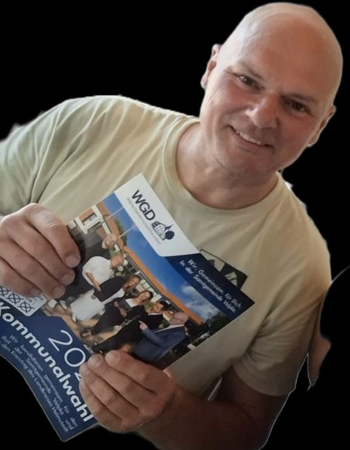 WGD-Wahl-Flyer-Verteilung in der SG Velpke