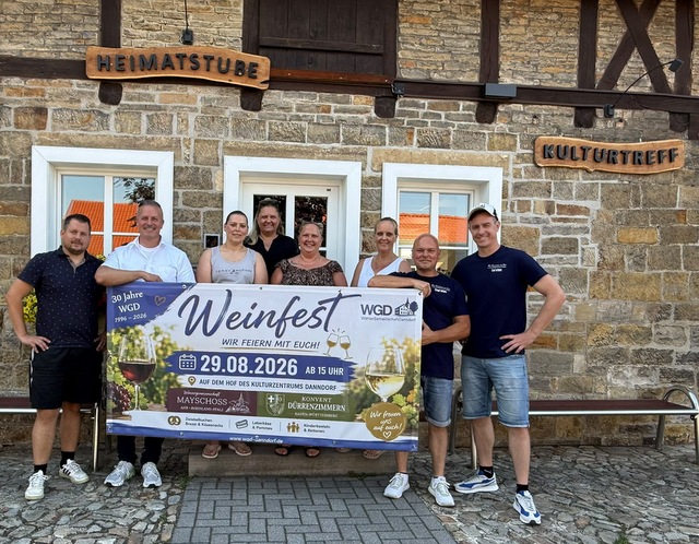 Vorbereitungen Weinfest am 29. August 2026 laufen