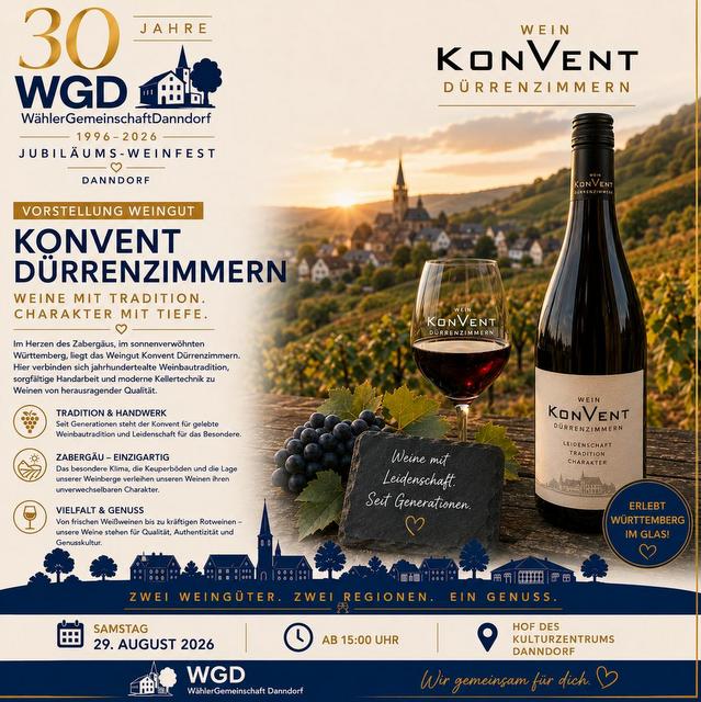 Weine vom Wein Konvent Dürrenzimmern