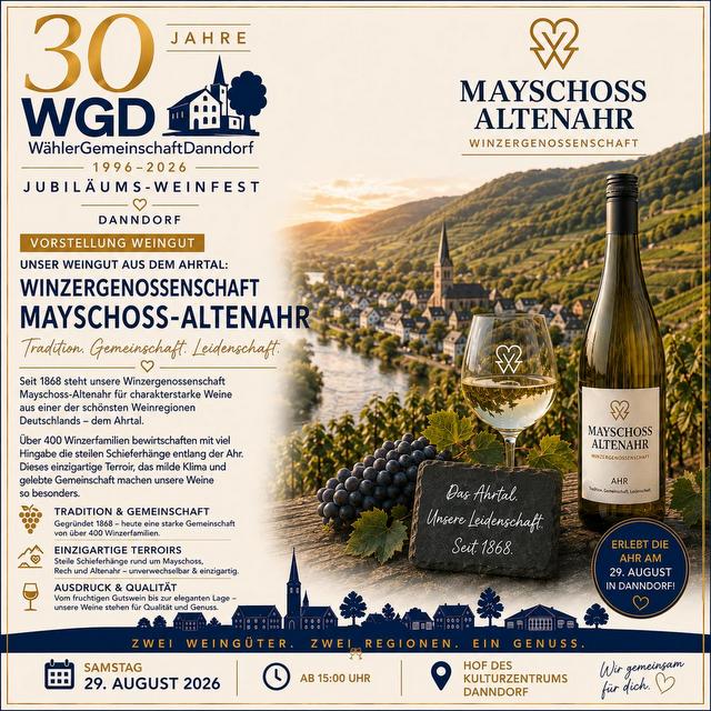 Bei uns Weine vom Weingut Mayschoss-Altenahr