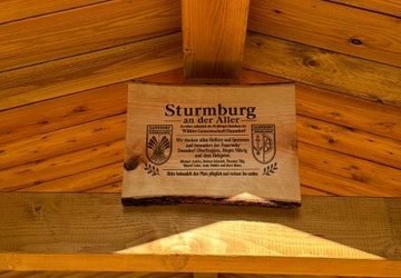 Rastplatzhütte „Sturmburg an der Aller“ fertiggestellt