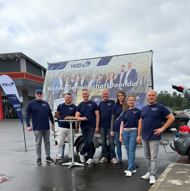 WGD-Wahltour durch Danndorf ist gestartet